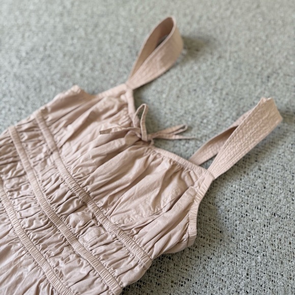 Sunday Best by Aritzia tiered cotton mini dress XS - Picture 2 of 9